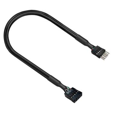 Imagem de Cabo Extensor Usb 9 Pinos Macho x 9 Pinos Fêmea 50cm - PC MASTER