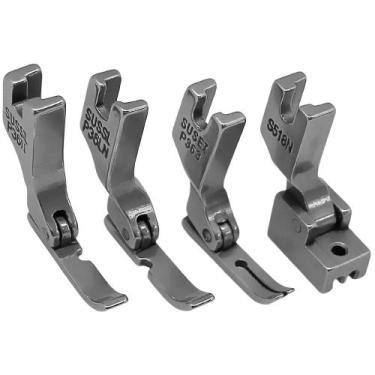 Imagem de Máquina de Costura Industrial Juki - Conjunto de Calcador para Zíper e
