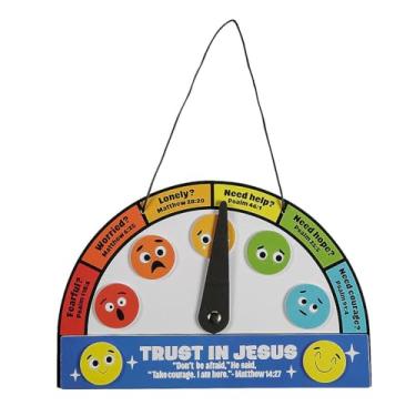 Imagem de Fun Express Kit de artesanato Great North VBS Trust in Jesus Emotions 17,78 cm x 12 cm, material escolar bíblico para férias