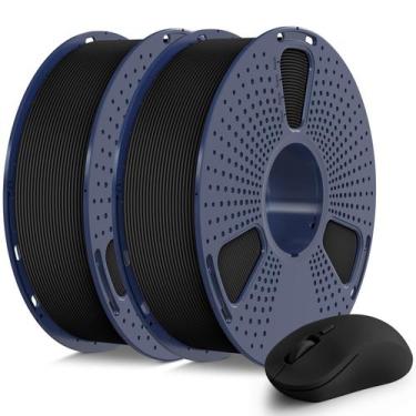 Imagem de Filamento de impressora 3D SUNLU PLA Matte 1,75 mm 1 kg (2,2 libras) x