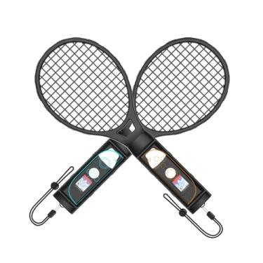 Imagem de XHSESA Tennis Racket Gamepad Accessories for Switch 2 - Compatible with Switch Sports & Motion Games, Grip Controllers for Joy-Con (Black)