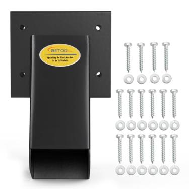 Imagem de BETOOLL 90° A-Frame Middle Swing Set Brackets, Heavy Duty Steel DIY Swing Set - Includes Mounting Hardware, Ideal for Indoor and Outdoor Playgrounds (1 Middle Brackets-Black)