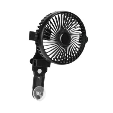 Imagem de IEUDNS Resfriador de aquário silencioso com cabo USB, rotação de 360 ​​graus, ventilador de resfriamento para aquário, refrigerador para ambientes aquáticos,