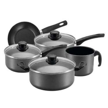 Imagem de Jogo de panelas 5 peças alumínio grafite panelux