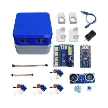 Imagem de Kit DIY De Estrutura De Robô 3D OTTO Para Arduino SG90 Servo Brinquedo