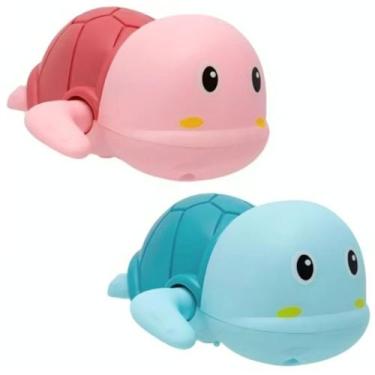 Imagem de Brinquedo de Banho Buba Tartaruga  Encaixa e Nada