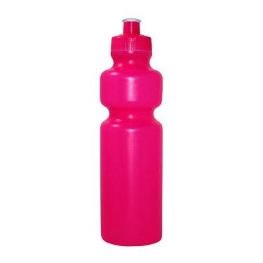Imagem de Kit 30 Squeezes 750Ml Rosa Neon Plástico Premium