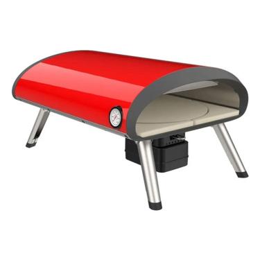 Imagem de Forno De Pizza A Gas Com Pedra 30cm Giratoria Ate 482degc