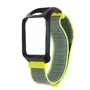 Imagem de Pulseira esportiva esportiva de nylon trançado elástico 2 em 1, pulseira de reposição ajustável, para TOMTOM Runner3