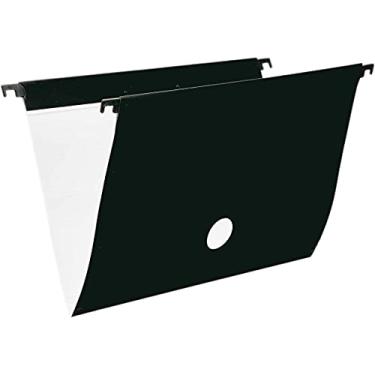 Imagem de Pasta suspensa Delloplus preta 0099.p c/6 unidades Dello