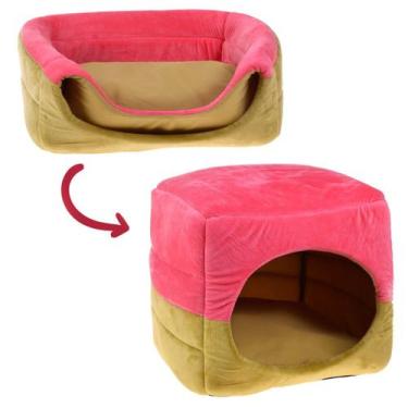 Imagem de Caminha Pet Toca 2 em 1 Cama Para Cães e Gatos Com Almofada - Hipertex