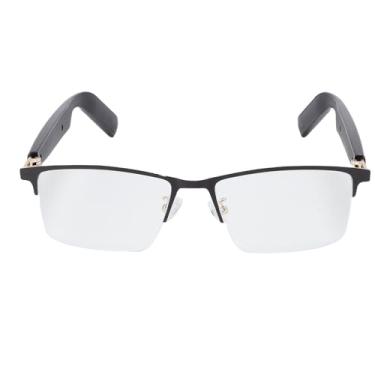 Imagem de Zopsc Óculos Inteligentes Bluetooth 5.4 Com Alto -falante e Microfone, óculos de Filtragem de Luz Azul, óculos de áudio de Controle de Voz para Chamadas (8H Playtime)