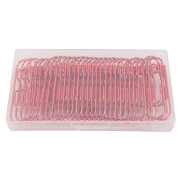 Imagem de Premium aço inoxidável metal clipes multifuncionais marcador de caneta para notebooks planejadores diários 30pcs com estojo de armazenamento (Vermelho)