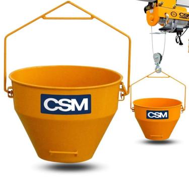 Imagem de Balde Içamento De 50 Lts Para Guinchos Talhas Csm Menegotti