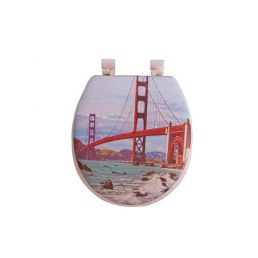 Imagem de Tampo Assento de Vaso Sanitário Almofadado (Ponte)