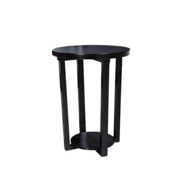 Imagem de Mesa lateral para sofá, mesa de centro, pequena mesa redonda para sala de estar, adequada para varanda, quarto, mesa de centro para sala de estar, sofá