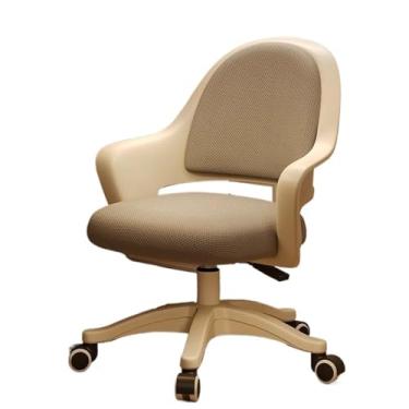 Imagem de Cadeira de escritório, cadeira de escritório em casa para mulheres pequenas, altura de assento ajustável, cadeira de jogos, cadeira de escritório ergonômica cadeira de computador (cinza)