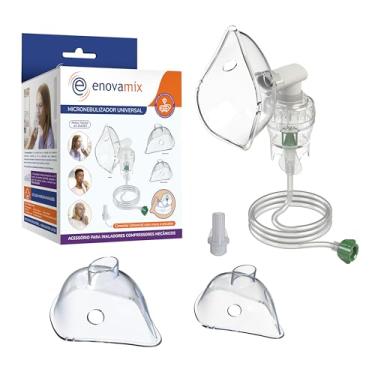 Imagem de Micronebulizador Universal P/Inalação C/ 3 Máscaras Enovamix