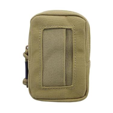 Imagem de JX Tacfancier Bolsa descartável de fácil acesso, bolsa de luvas de látex EPI EMT montada em MOLLE para mochila de cinto de serviço