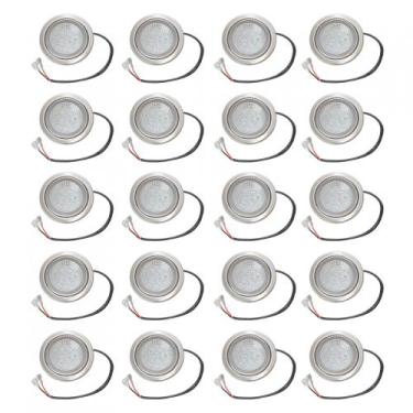 Imagem de Kit Lâmpada Led Redonda para Coifa Plug Simples - 20 peças - Terim, Bi