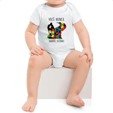 Imagem de Body infantil Autismo Voce nunca andara sozinho Pai - Alearts, G