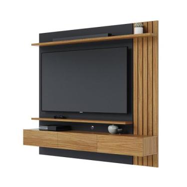 Imagem de Home Suspenso Estante Floripa 1.8 para TV até 65 Polegadas 3 Portas Pr