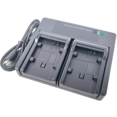 Imagem de Carregador de bateria USB duplo para Canon BP-828 BP-827 BP-819 BP-808 XA10 HF20 HF100 HF100E HG20 HG21 HF G60 G50 G40 G30 G25 G21 G20 Series