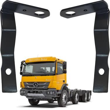 Imagem de 2 Suporte Antena Px Dianteiro Frontal Coluna Mb Mercedes Benz Atego - 