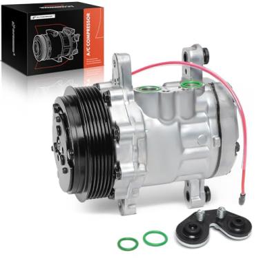 Imagem de A-Premium Compressor De Ar Condicionado Premium Com Embreagem Compatível Freightliner Argosy, B2, Business Class M2, Cascadia, Century Class, Classi, Columbia, Condor, Fb65, Fb70, Fb80, Fl112, Fl50,