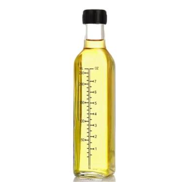 Imagem de Frasco de vidro para molho de soja em lata de óleo comestível verde profundo conjunto de garrafas dispensador de azeite de oliva para cozinhar salada de cozinha para condimento líquido