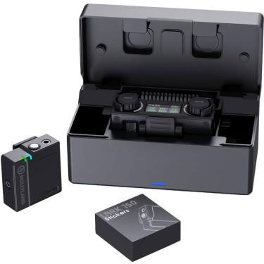 Imagem de Kit de Microfone Sem Fio Hollyland Lark 150 Solo - Preto