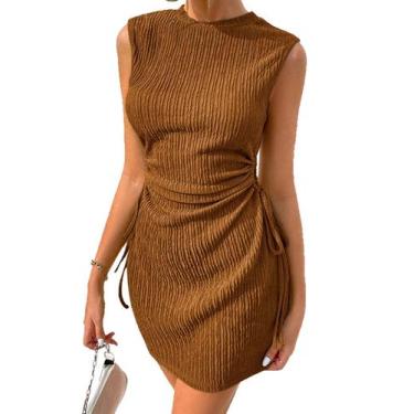 Imagem de Vestido Acelitt Primavera Verão Convidado de Casamento com Cordão Marr