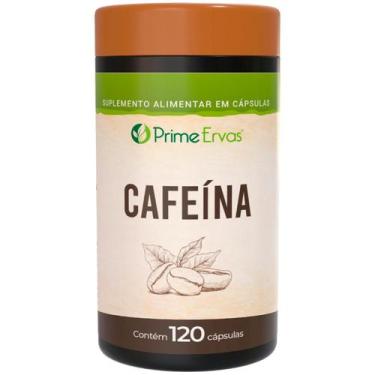 Imagem de Cafeína 200mg 120 Cápsulas Prime Ervas