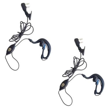 Imagem de Kit 2 Fones De Ouvido Para Rádio Comunicador UV5r UV17 UV21 PRO V2 Walkie Talkie