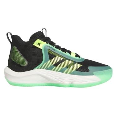 Imagem de adidas Tênis unissex adulto Adizero Select Team, Preto/amarelo/branco., 10 Women/9 Men