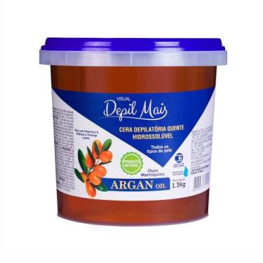Imagem de Cera Depilatória Depil Mais Argan 1300G