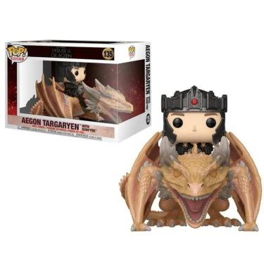 Imagem de Funko Pop House The Dragon Rides Aegon Targaryen 135