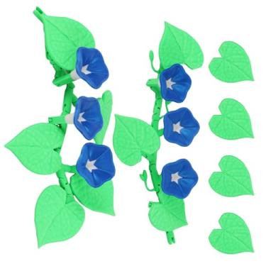 Imagem de ZFLYCANP Ímãs de glória da manhã, planta de geladeira magnética reutilizável, ímãs de geladeira fofos, flor magnética decorativa para cozinha doméstica