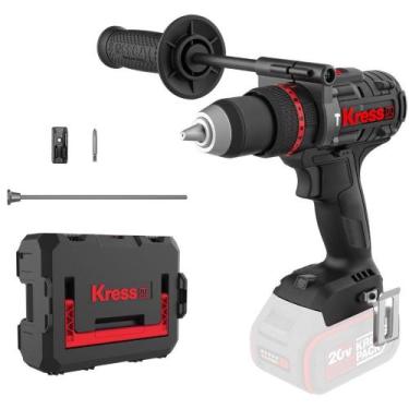 Imagem de Parafusadeira Furadeira de Impacto 1/2POL 20V Brushless sem Bateria e 