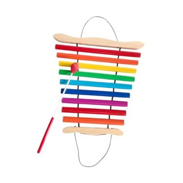 Imagem de MERIGLARE Brinquedos educativos Brinquedo musical colorido Chaves de metal Xilofone para crianças Instrumento musical infantil para pré-escola Meninos Meninas