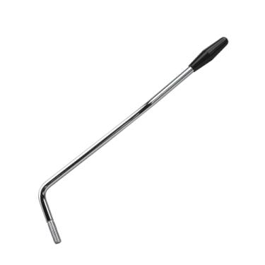 Imagem de DIAO79NI Braço Tremolo para guitarra elétrica – Barra Whammy única US M5 Thread, 182 mm, compatível com guitarra elétrica Fender Mexico Strat Style, cromada/preta