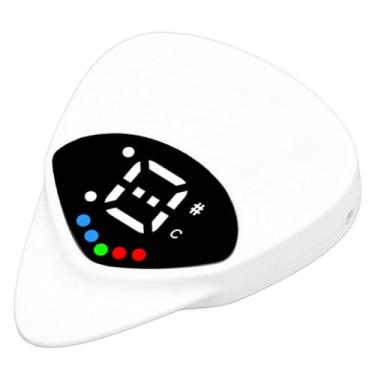Imagem de RiToEasysports Pick Afuner, Dois Em um Sintonizador de Guitarra, Ukulele de Baixo Acústico Elétrico, Material ABS, Luz LED para Ajuste Eficiente