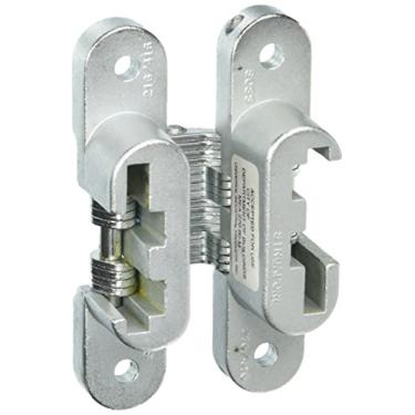 Imagem de SOSS 416 Liga de Aço 20/90/180 Min. Dobradiça Nominal de Fogo para Portas de 3,5 cm, Acabamento Exterior Cromado Acetinado