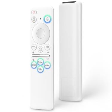 Imagem de Controle remoto de voz para Samsung-Smart-TV, voz atualizada para controle remoto Samsung BN59-01439A