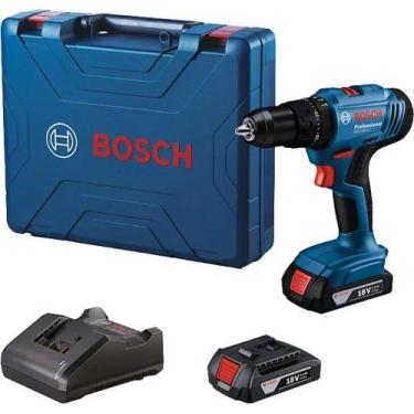 Imagem de Parafusadeira/Furadeira á Bateria Bosch 18,0V GSB 183-LI Maleta + 1 Ba