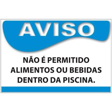 Imagem de Placa para Piscina - Sinalização Interna e Externa em Diversos Materia
