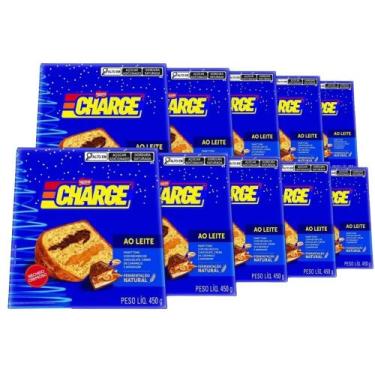 Imagem de Panettone Charge Chocolate e Caramelo Kit 10 un Nestlé 450g