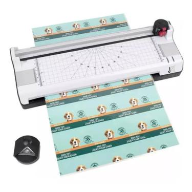 Imagem de Plastificadora Laminadora Poliseladora Refiladora A4 6 em 1 PL-230E 220V JST