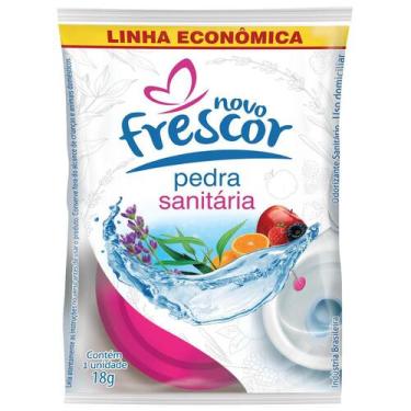 Imagem de Detergente / Pedra Sanitária 18g Novo Frescor Odorizante Descarga Vaso