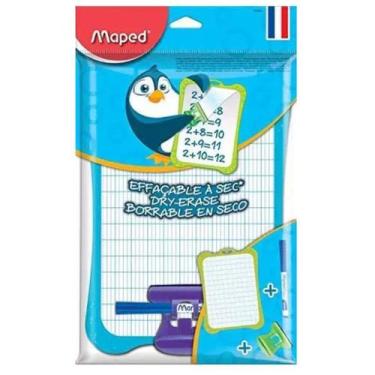 Imagem de Quadro Transparente Flex Com 1 Apagador Suporte E 1 Marc - Maped